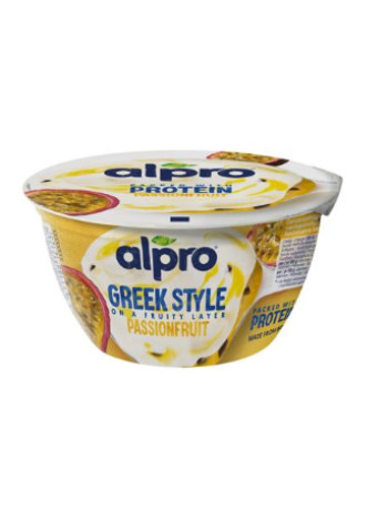 Соевый йогурт с маракуйя  Alpro Greek Style 150г