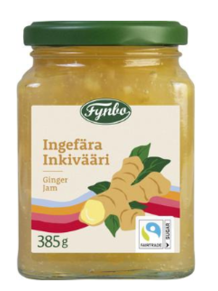 Имбирный джем Fynbo Inkiväärihillo 385 г