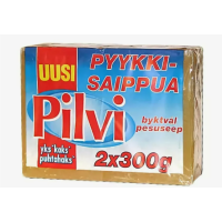 Мыло хозяйственное пятновыводитель Pilvi 2х300г