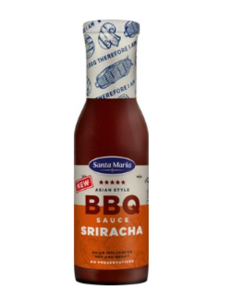 Соус барбекю Шрирача Santa Maria BBQ Sauce Sriracha 350г
