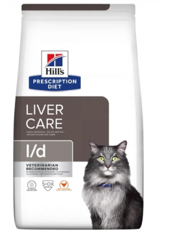 Корм лебебный для кошек Hills Diet Cat l/d 1,5 кг