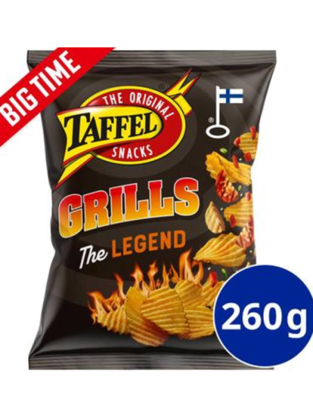Картофельные чипсы на гриле Taffel Grills 260г