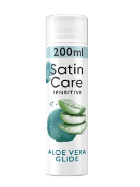 Гель для бритья Gillette Satin Care Sensitive Skin 200мл