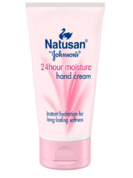Увлажняющий крем для рук Natusan by Johnson's 24ч 100 мл