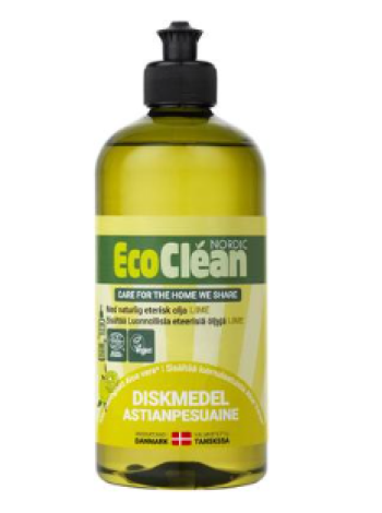 Средство для мытья посуды Eco Clean 500мл лайм