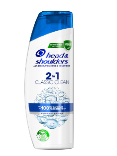 Шампунь Head&Shoulders Classic Clean 2in1 225 мл