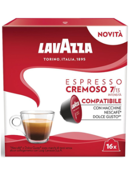 Кофе в капсулах Lavazza espresso Cremoso 16шт
