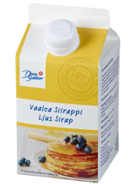 Белый сироп Dansukker Vaalea Siirappi 700г