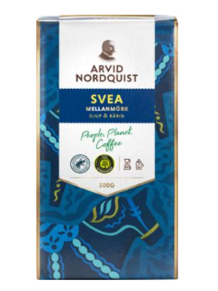 Молотый кофе Arvid Nordquist Svea sj RFA 500г