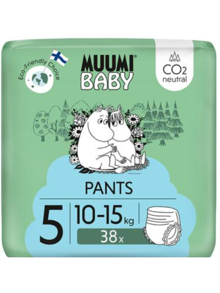Подгузники Muumi Baby Pants № 5 38 штук 10-15 кг