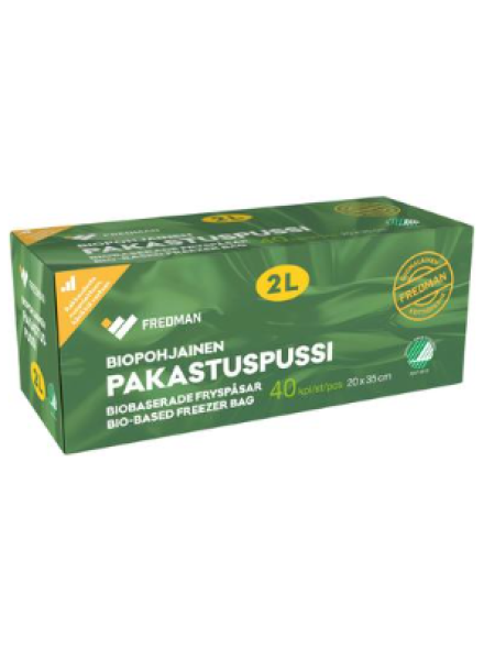 Пакеты для заморозки Fredman Eko 2л х 40 шт