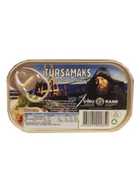 Печень трески VIRU RAND Turskanmaksa 120г