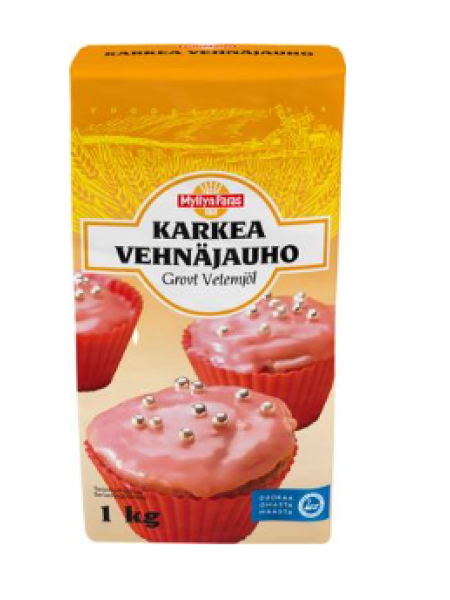 Мука грубого помола Myllyn Paras Karkea Vehnäjauho 1кг