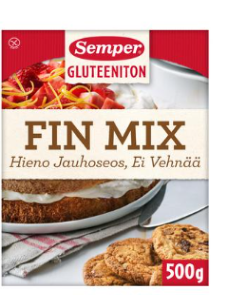 Мучная смесь без глютена Semper 500 г тонкого помола