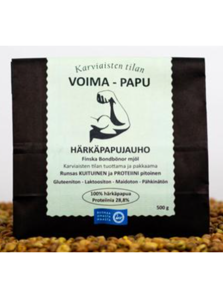 Мука из бобов Voima-Papu härkäpapujauho 500г