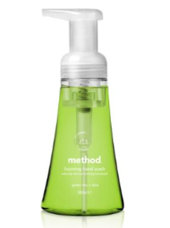 Жидкое мыло Method Vaahtosaippua GreenTea 300мл зеленый чай алоэ вера