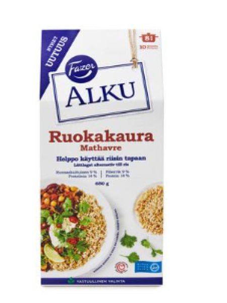 Мука овсяная Fazer Alku Ruokakaura ateriajyvä 650г