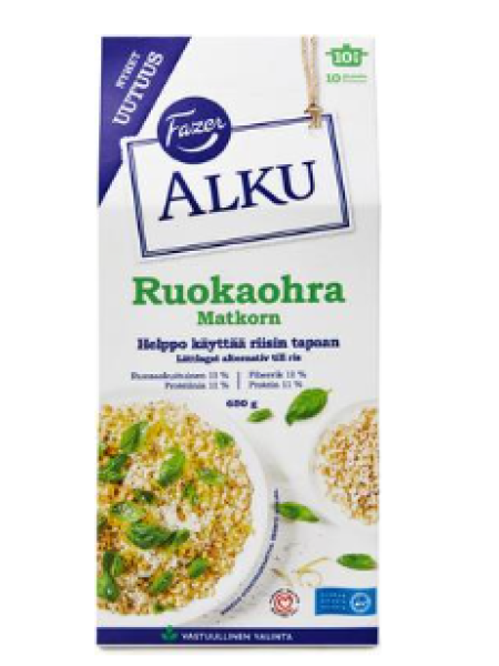 Мука ячменная Fazer Alku Ruokaohra 650г