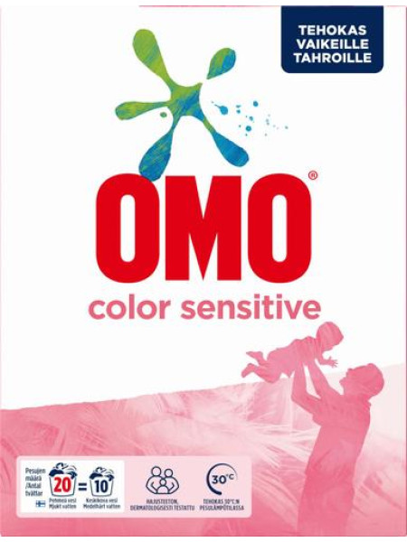 СТИРАЛЬНЫЙ ПОРОШОК OMO SENSITIVE COLOR 0.7 КГ