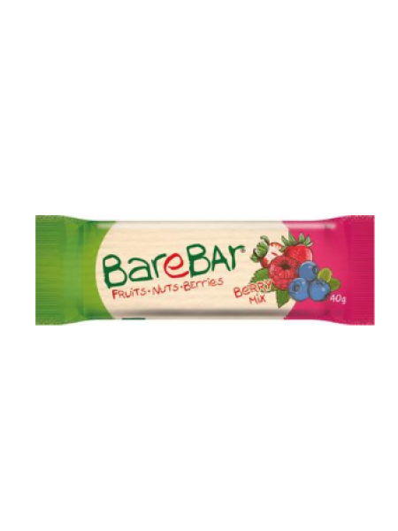 Батончик Leader Barebar 40 г ягоды финики изюм миндаль