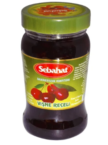 Джем вишневый Sebahat 360г