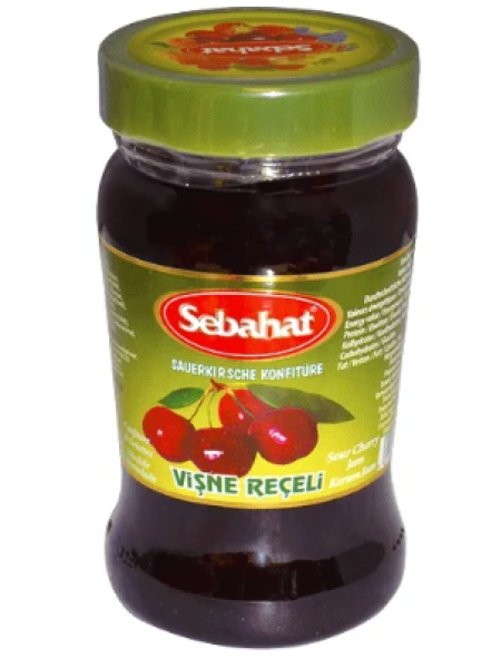Джем вишневый Sebahat 360г