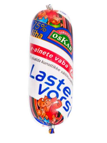 Вареная колбаса OSKAR E-vaba lastevorst 450г