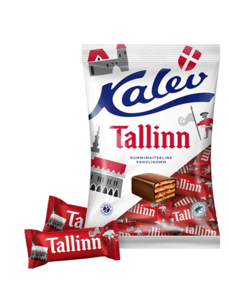 Конфеты вафельные Kalev Tallinn 150г