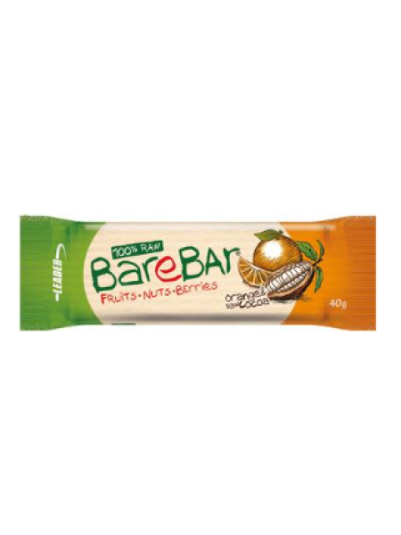 Батончик с финиками и кусочками апельсина Leader BareBar 40г