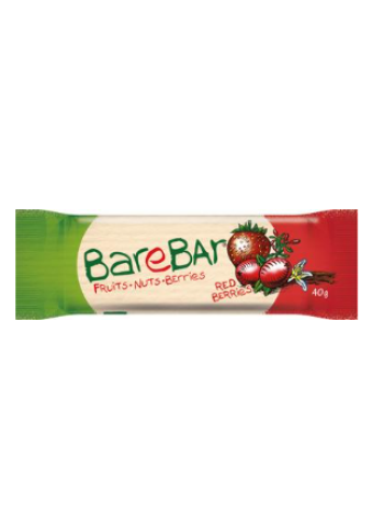 Батончик Leader Barebar 40 г финики клубника клюква