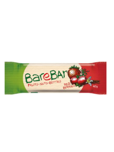 Батончик Leader Barebar 40 г финики клубника клюква