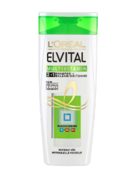 Мультивитаминный 2в1 шампунь и кондиционер Loreall Paris Elvital 250 мл для нормальных волос