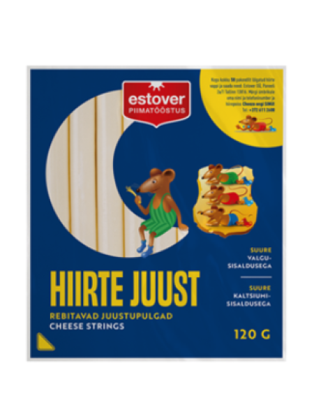 Сырные палочки HIIRTE JUUST Rebitavad juustupulgad 120г