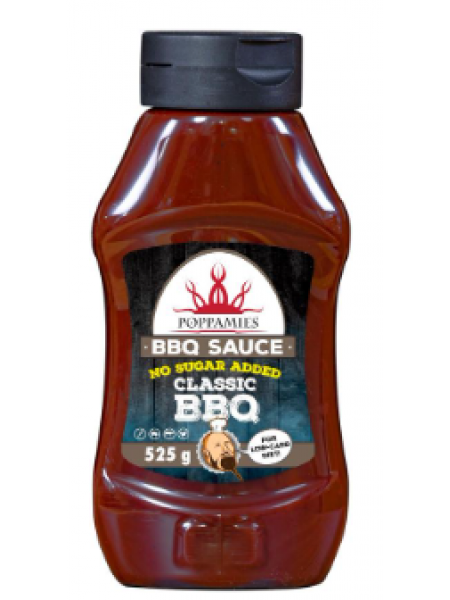 Соус для барбекю Poppamies Classic BBQ без добавления сахара 525г