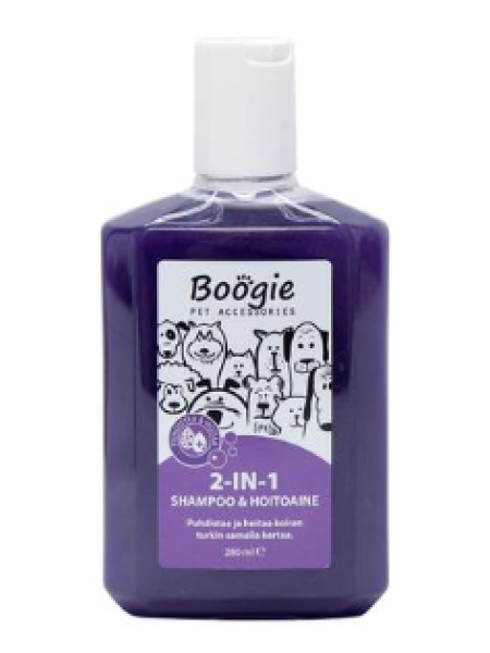 Шампунь и кондиционер для собак Boogie 280мл 2в1