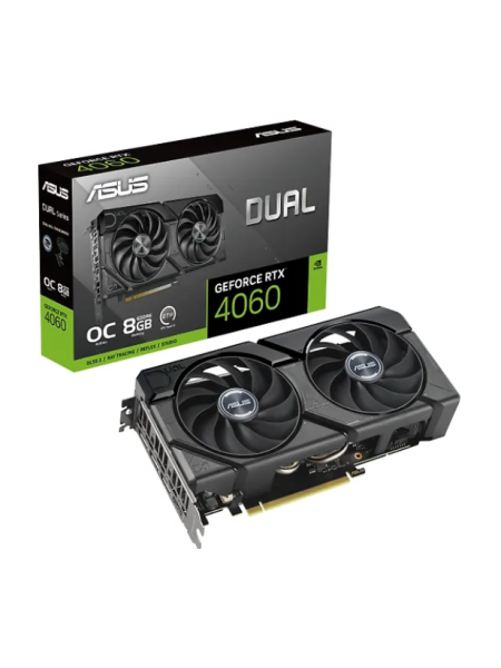 Видеокарта  Asus GeForce DUAL-RTX4060-O8G-EVO