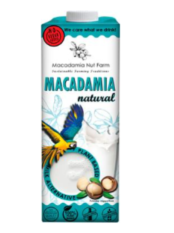 Натуральный веганский молочный напиток Macadamia Natural 1л 