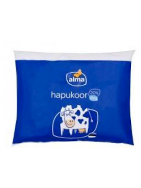 Сметана классическая ALMA Hapukoor 20% 250г