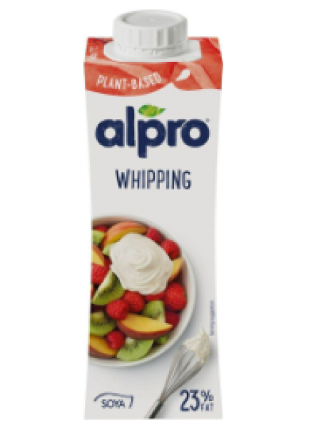 Соевые взбитые сливки Alpro Whipping 250мл 23%
