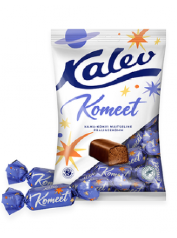 Конфеты Kalev Komeet 175г пралине