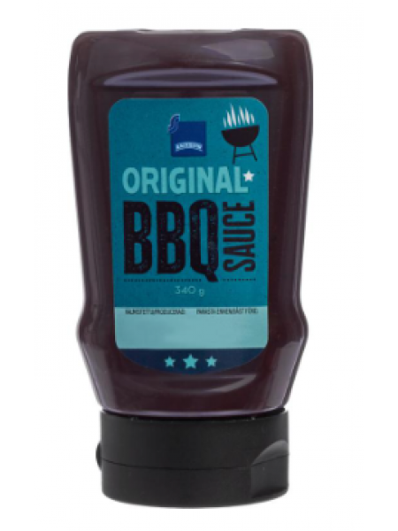 Соус барбекю оригинальный для гриля Rainbow BBQ sauce original 340г
