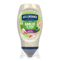 Заправка для салатов Hellmann's Garlic & Herbs с чесноком и травами 250 мл