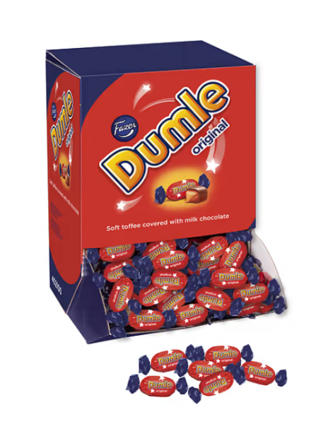 Конфеты ириски в шоколаде Fazer Dumle 3 кг в коробке 