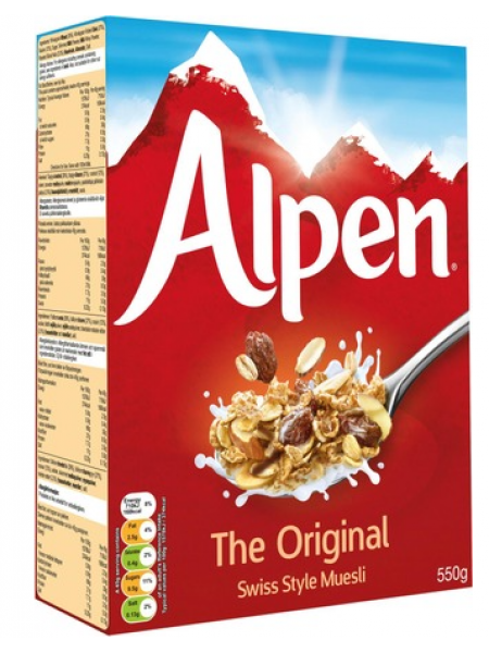 Мюсли Alpen Original 550г