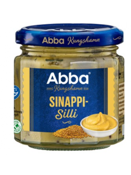 Сельдь Abba Sinappisilli  230 г в горчице без лактозы