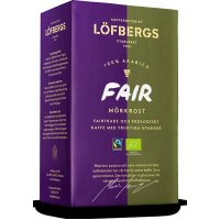 Молотый кофе Löfbergs Fair темной обжарки 450г