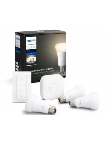 Стартовый комплект Philips Hue Starter kit, BT, белый, E27