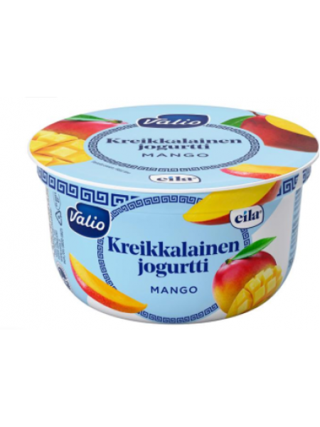 Греческий йогурт Valio Kreikkalainen Jogurtti Mango 150г манго без лактозы