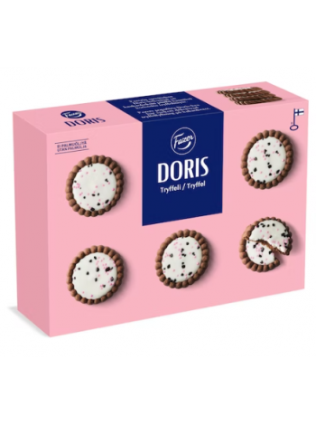 Печенье Fazer Doris Truffle 250г с трюфельной начинкой