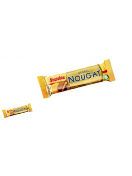 Шоколадный батончик с нугой Marabou Dubbel Nougat 43г